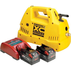 Enerpac - Power Hydraulic Pumps & Jacks Type: Hydraulic Pressure Rating (psi): 10000 - Top Tool & Supply