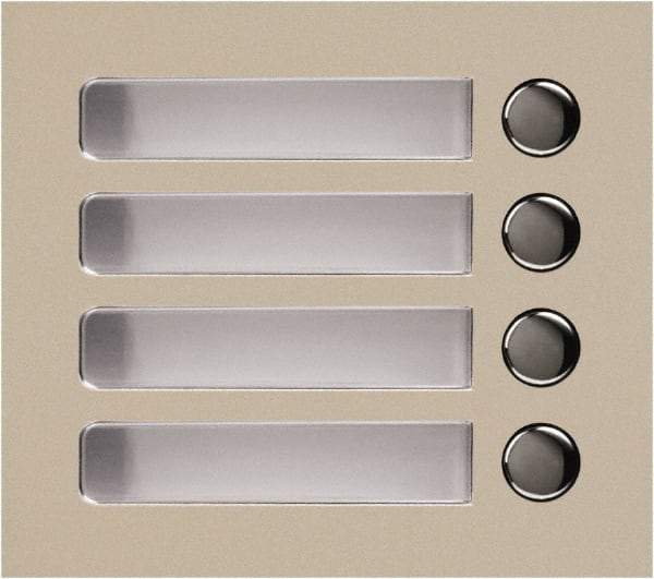 Aiphone - Public Address & Intercom Accessories Type: Four Call Button Panel For Use With: GF and GT Series - Top Tool & Supply