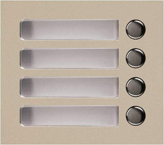 Aiphone - Public Address & Intercom Accessories Type: Four Call Button Panel For Use With: GF and GT Series - Top Tool & Supply