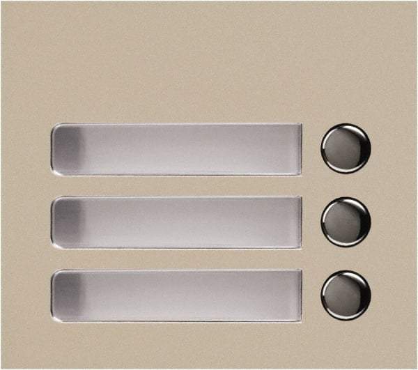 Aiphone - Public Address & Intercom Accessories Type: Three Call Button Panel For Use With: GF and GT Series - Top Tool & Supply