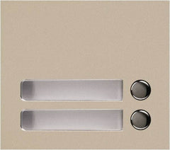 Aiphone - Public Address & Intercom Accessories Type: Two Call Button Panel For Use With: GF and GT Series - Top Tool & Supply