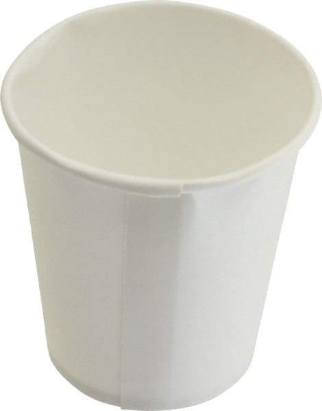 Solo - Solo Flat Bottom Paper Cold Cups, 3 oz - White - Top Tool & Supply