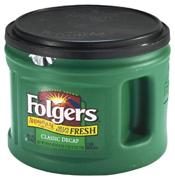 Folgers - Folgers Decaffeinated Ground Coffee, 22.6 oz. Can - Top Tool & Supply