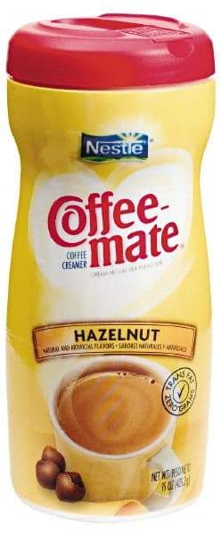 Coffee-Mate - 15 oz Hazelnut Powdered Creamer - Use with Hot Drinks - Top Tool & Supply