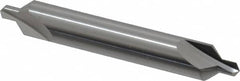 Hertel - #4 Plain Cut 82° Incl Angle Solid Carbide Combo Drill & Countersink - Top Tool & Supply