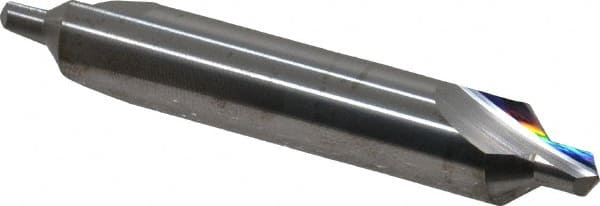 Hertel - #5 Plain Cut 82° Incl Angle Solid Carbide Combo Drill & Countersink - Top Tool & Supply