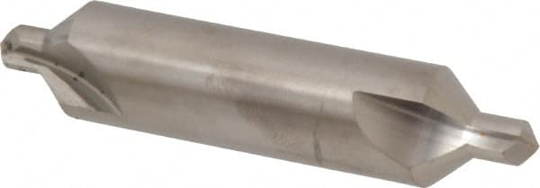 Hertel - #8 Plain Cut 82° Incl Angle Solid Carbide Combo Drill & Countersink - Top Tool & Supply