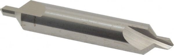 Hertel - #5 Plain Cut 90° Incl Angle Solid Carbide Combo Drill & Countersink - Top Tool & Supply