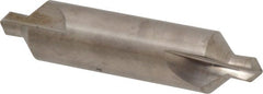 Hertel - #8 Plain Cut 90° Incl Angle Solid Carbide Combo Drill & Countersink - Top Tool & Supply