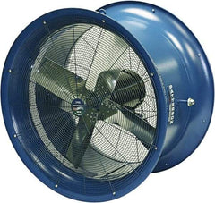 Patterson Fan - 34" Blade, 3 hp, 17,000 CFM, Industrial Circulation Fan - Suspension, 230/460 Volts, 1 Speed - Top Tool & Supply