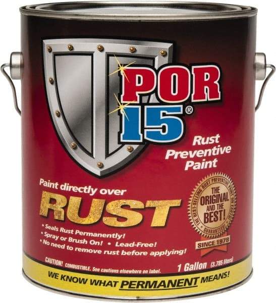 POR-15 - 1 Gal, Silver, Rust Preventative Paint - Comes in Can with Handle - Top Tool & Supply