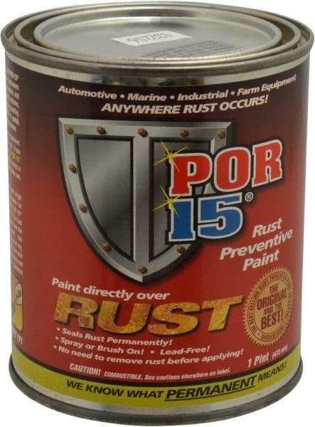 POR-15 - 1 Pint, Gray, Rust Preventative Paint - Comes in Can - Top Tool & Supply