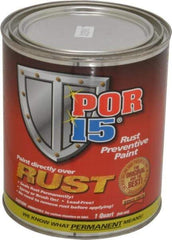 POR-15 - 1 Quart, Semi Gloss Black, Rust Preventative Paint - Comes in Can - Top Tool & Supply