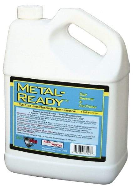 POR-15 - Automotive Metal Preparation - 1 Gal Jug with Empty Spray Bottle - Top Tool & Supply