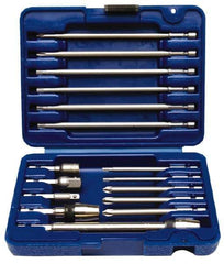 Irwin - 34 Piece, Bit Set - Phillips, Torx, Posidrive Point - Top Tool & Supply