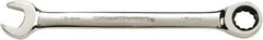 GearWrench - 12mm 12 Point Combination Wrench - 6.756" OAL, Steel, Full Polish Finish - Top Tool & Supply