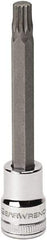 GearWrench - 3/8" Drive, 6mm Hex Bit Socket - 3-9/64" OAL, 2-31/64" Bit Length - Top Tool & Supply