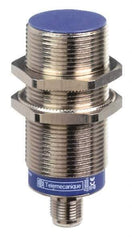 Telemecanique Sensors - PNP, NC, 15mm Detection, Cylinder Shielded, Inductive Proximity Sensor - 3 Wires, IP67, IP69K, 12 to 48 VDC, M30x1.5 Thread, 2.91 Inch Long - Top Tool & Supply