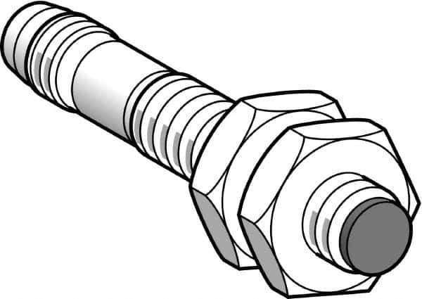 Telemecanique Sensors - PNP, 2.5mm Detection, Cylinder, Inductive Proximity Sensor - 3 Wires, IP65, IP67, 12 to 24 VDC, M8x1 Thread, 42mm Long - Top Tool & Supply