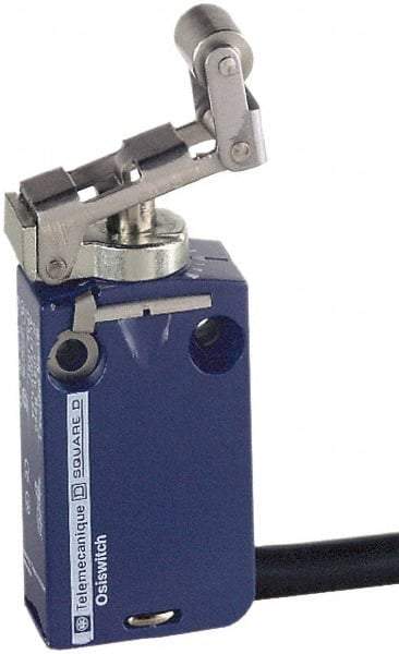 Telemecanique Sensors - SPDT, NC/NO, 240 VAC, 250 VDC, Removable Cable Terminal, Roller Plunger Actuator, General Purpose Limit Switch - 1, 2, 6, 12, 13, 4X, 6P NEMA Rating, IP66, IP67, IP68 IPR Rating - Top Tool & Supply