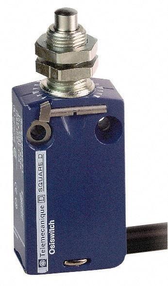 Telemecanique Sensors - DP, NC/NO, 240 VAC, Removable Cable Terminal, End Plunger Actuator, General Purpose Limit Switch - IP66, IP67, IP68 IPR Rating - Top Tool & Supply