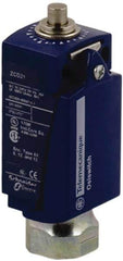 Telemecanique Sensors - SPDT, NC/NO, 240 VAC, 250 VDC, Screw Terminal, End Plunger Actuator, General Purpose Limit Switch - 1, 2, 4, 6, 12, 13 NEMA Rating, IP66, IP67 IPR Rating - Top Tool & Supply