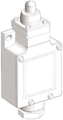 Telemecanique Sensors - SPDT, NC/NO, 240 VAC, 250 VDC, Screw Terminal, End Plunger Actuator, General Purpose Limit Switch - 1, 2, 4, 6, 12, 13, 6P NEMA Rating, IP66 IPR Rating - Top Tool & Supply