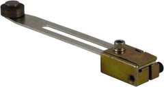 Square D - 0.88 Inch Long, 0.63 Inch Diameter, Cast Zinc Body, Limit Switch Adjustable Roller Lever - Nylon Roller, For Use with Limit Switches - Top Tool & Supply