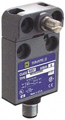 Square D - SPDT, NC/NO, Multiple VDC Levels, 4 Pin AC Micro Connector Terminal, Rotary Spring Return Actuator, General Purpose Limit Switch - 1, 2, 4, 6, 6P NEMA Rating, IP67 IPR Rating - Top Tool & Supply