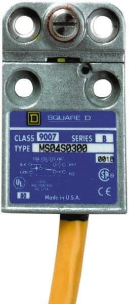 Square D - SPDT, NC/NO, Multiple VDC Levels, Prewired Terminal, Rotary Spring Return Actuator, General Purpose Limit Switch - 1, 2, 4, 6, 6P NEMA Rating, IP67 IPR Rating - Top Tool & Supply