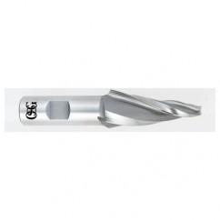 3/32 x 5/8 x 1-1/2 x 3-5/8 3 Fl HSS-CO Tapered Center Cutting End Mill -  Bright - Top Tool & Supply