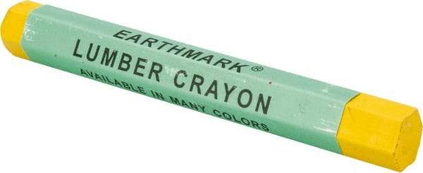 Value Collection - Clay Based Lumber Crayon - Yellow - Top Tool & Supply