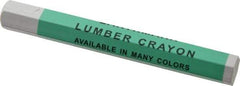 Value Collection - Clay Based Lumber Crayon - White - Top Tool & Supply