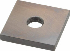 Mitutoyo - 0.14" Square Steel Gage Block - Accuracy Grade 0, Includes Certificate of Inspection - Top Tool & Supply