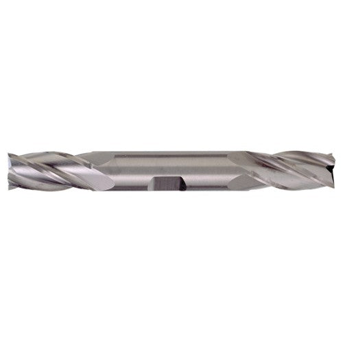 1/2″ × 1/2″ × 1″ × 4″ RHS / RHC Solid Carbide 4-Flute Square End General Purpose End Mill - Bright - Exact Industrial Supply