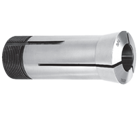 3/8"  5C Round Collet with Internal & External Threads - Part # 5C-RI24-BV - Top Tool & Supply