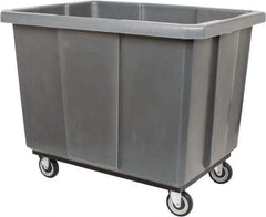 Bayhead Products - 600 Lb Load Capacity, 14 Bushels, Polyethylene Poly Truck - 32" Wide x 44" Long x 28" High - Top Tool & Supply