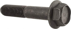 Value Collection - 5/8-11 UNC, 3-1/4" Length Under Head, Hex Drive Flange Bolt - 1-1/2" Thread Length, Grade 8 Alloy Steel, Smooth Flange, Phosphate & Oil Finish - Top Tool & Supply