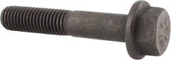 Value Collection - 5/8-11 UNC, 3-1/2" Length Under Head, Hex Drive Flange Bolt - 1-1/2" Thread Length, Grade 8 Alloy Steel, Smooth Flange, Phosphate & Oil Finish - Top Tool & Supply