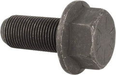 Value Collection - 3/4-16 UNF, 1-3/4" Length Under Head, Hex Drive Flange Bolt - 1-3/4" Thread Length, Grade 8 Alloy Steel, Smooth Flange, Phosphate & Oil Finish - Top Tool & Supply