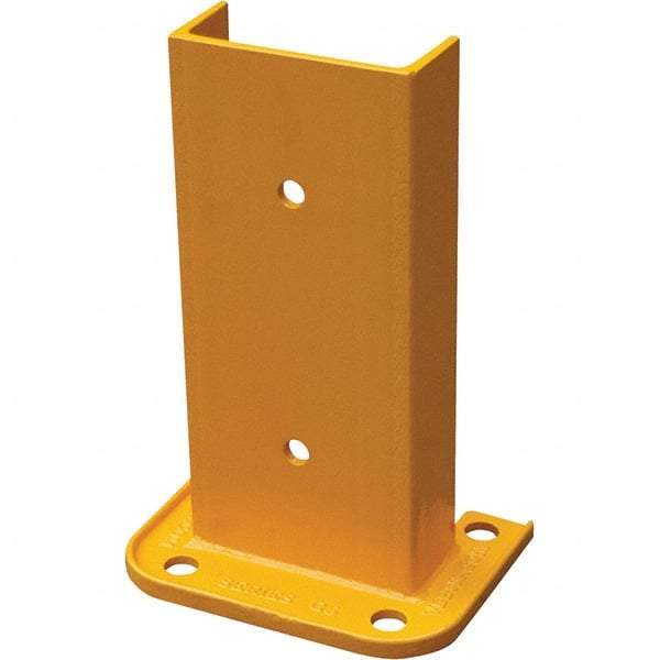 Vestil - 3-11/16" Long x 12-1/4" High, Rack Guard - Structural with Rubber Bumper - Top Tool & Supply