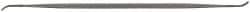 Grobet - 6" Riffler Precision Swiss Pattern File - Die Sinker's Handle - Top Tool & Supply