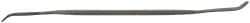 Grobet - 6" Riffler Precision Swiss Pattern File - Die Sinker's Handle - Top Tool & Supply