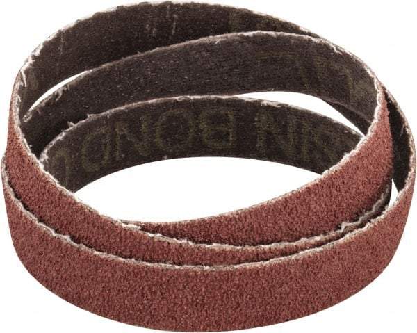 3M - 1/2" Wide x 24" OAL, 60 Grit, Ceramic Abrasive Belt - Ceramic, Medium, Coated, YN Weighted Cloth Backing, Wet/Dry, Series 963G - Top Tool & Supply