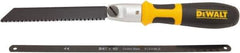 DeWALT - 12" Steel Blade Multi-Saw - ABS, TPR Handle, Cushion Grip, 14-19/64" OAL - Top Tool & Supply