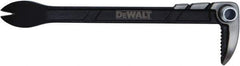 DeWALT - 10" OAL Double End Claw Bar - 1/2" Wide, Steel - Top Tool & Supply