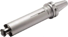 Seco - BT50 Taper Shank 27mm Pilot Diam Shell Mill Holder - 10.24" Flange to Nose End Projection, 2.36" Nose Diam, Through-Spindle & DIN Flange Coolant - Exact Industrial Supply