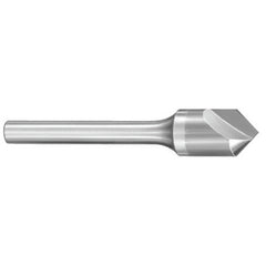 1/2″ Single Flute 60 Degree Carbide Countersink - Series 601 - Exact Industrial Supply