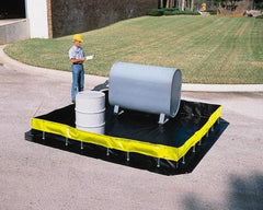 UltraTech - 748 Gal Polyethylene High Wall Berm - 1' High x 10' Wide x 10" Long - Top Tool & Supply