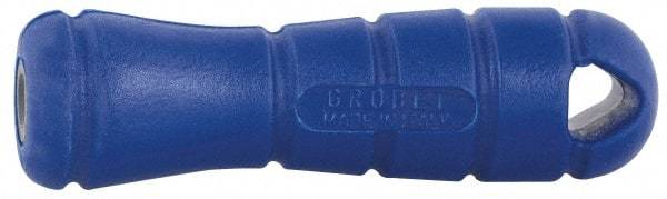 Grobet - 5-1/4" Long File Handle - For Use with 12, 14 & 16" Files, with Thread Insert - Top Tool & Supply